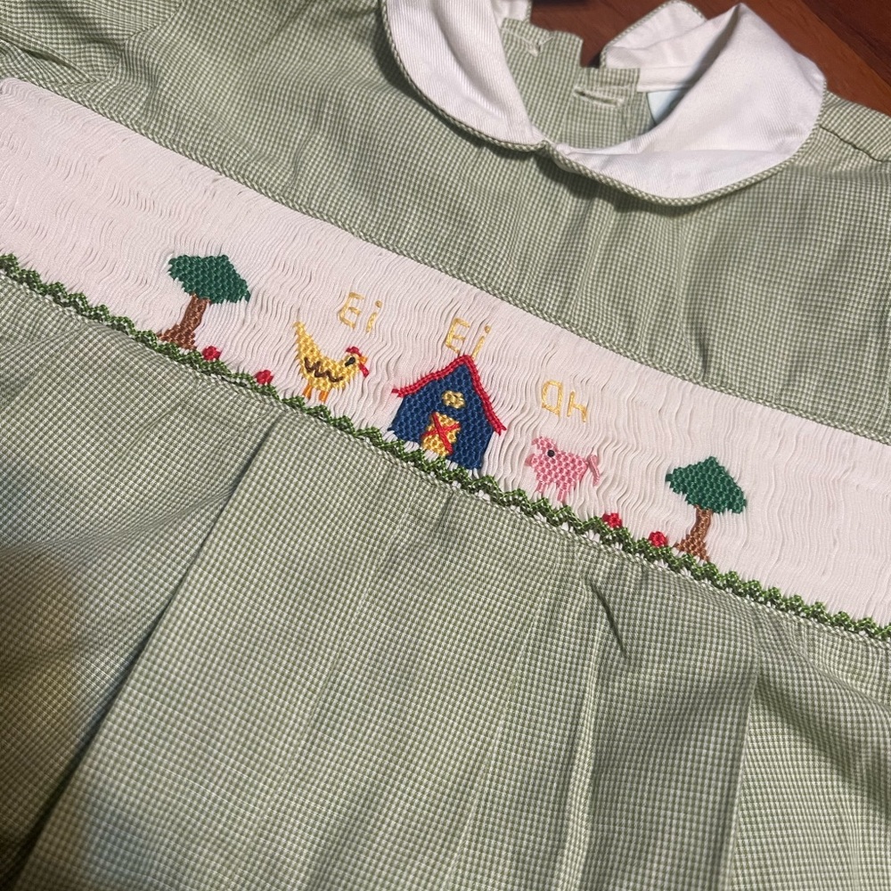 Be Mine farm romper